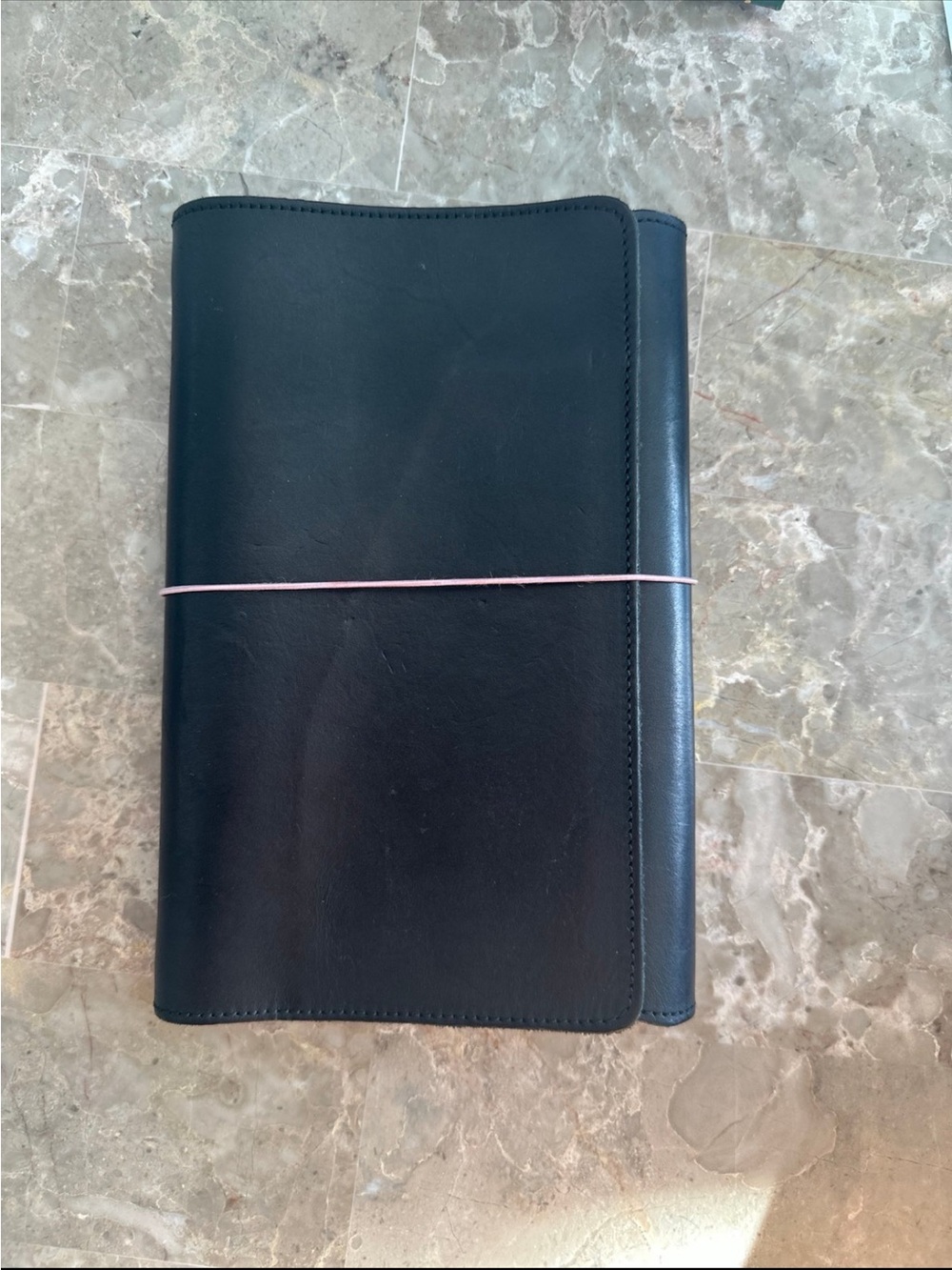 Louis Carmen Organizer Journal Cover with Elastic Closure